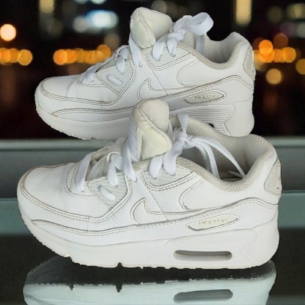 White Nike Air Max Sneakers